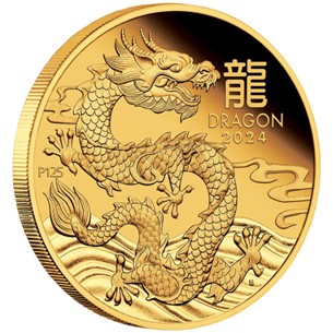 Zlato in leto zmaja: kovanec, ki združuje mitologijo in vrednost