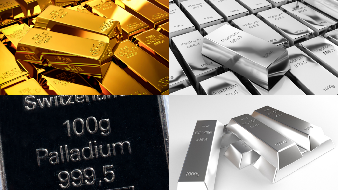 Raziskovanje plemenitih kovin: kako in zakaj investirati v zlato, srebro, platino in paladij?