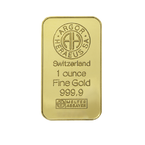 Zlata palica Argor-Heraeus 1 ounce