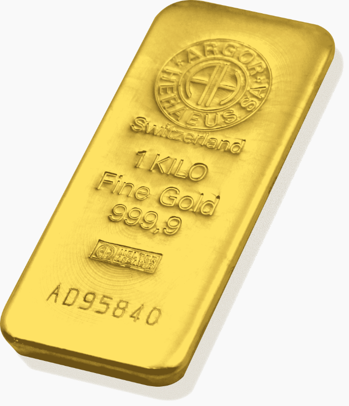 Zlata palica Argor-Heraeus 1000 g