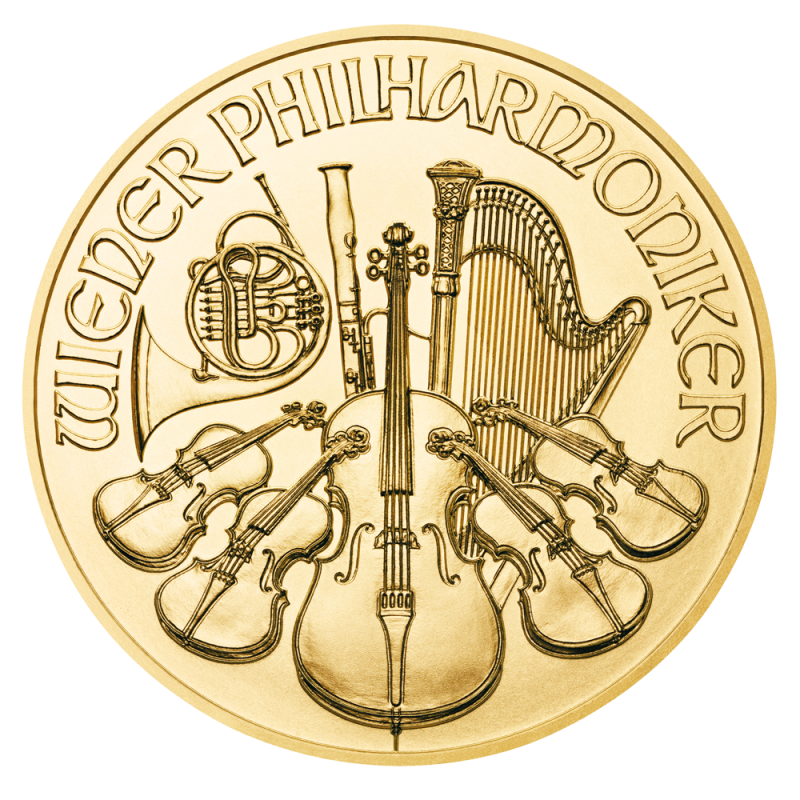 Zlatnik Austria Philharmonic 1/10 Ounce 2023